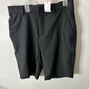 NWT Greg Norman moisture wicking black shorts size 30
